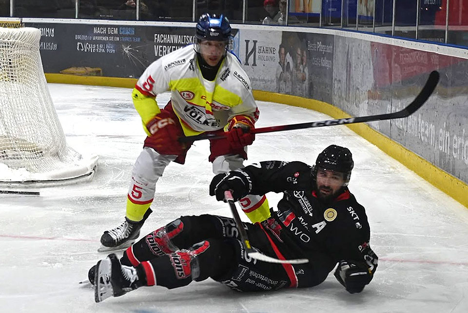 Spielszene Hannover Scorpions gegen D�sseldorfer EG.